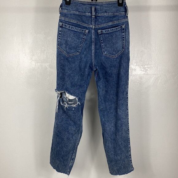 Hollister Ultra High Rise Ripped Mom Jeans size W28 L27 - Picture 4 of 10
